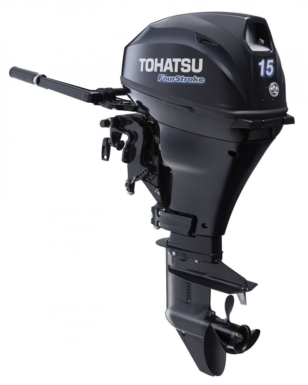 2016 Tohatsu 15 HP MFS15DL Outboard Motor
